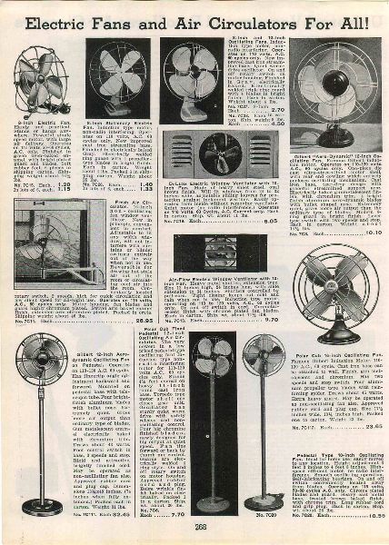 1941 Electric Fan Ad View